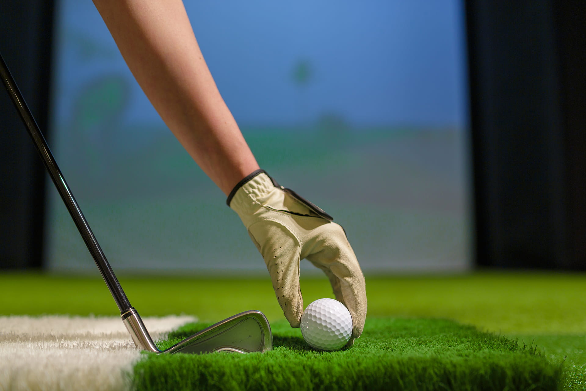 Simulateur de golf